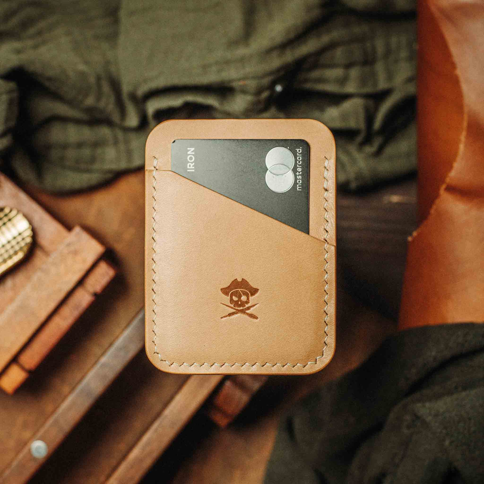 Boatswain v3 – Minimalist Leather Card Holder | Pirate Goods