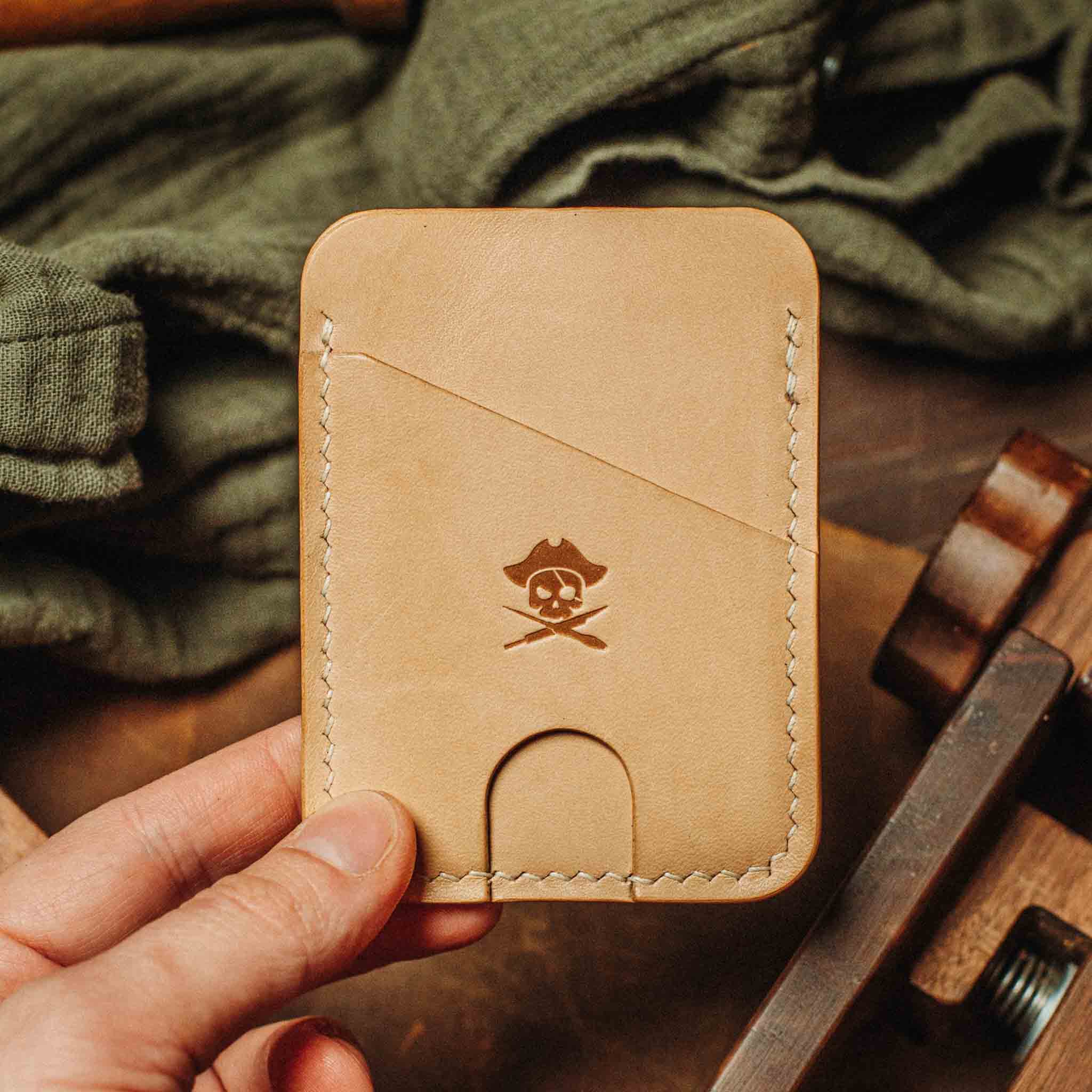 Boatswain v4 – Minimalist Leather Card Holder | Pirate Goods