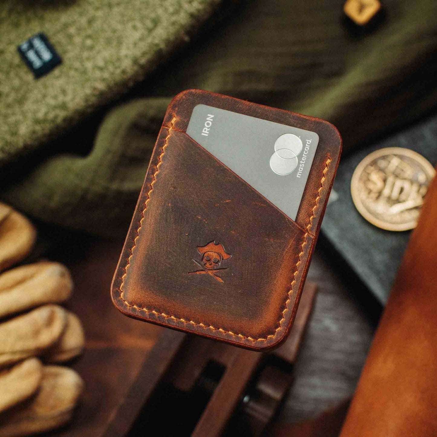 Boatswain v3 - Slim EDC Leather Wallet