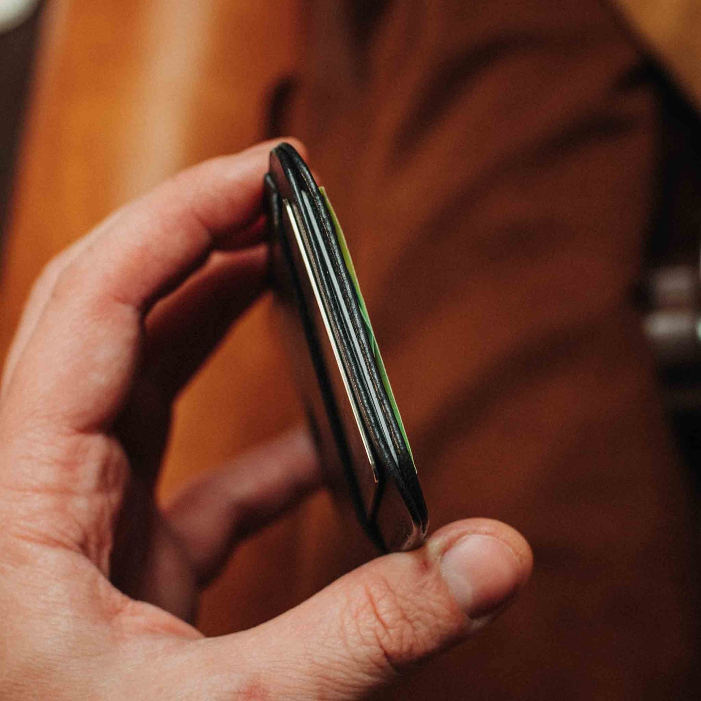 Boatswain v3 - Slim EDC Leather Wallet