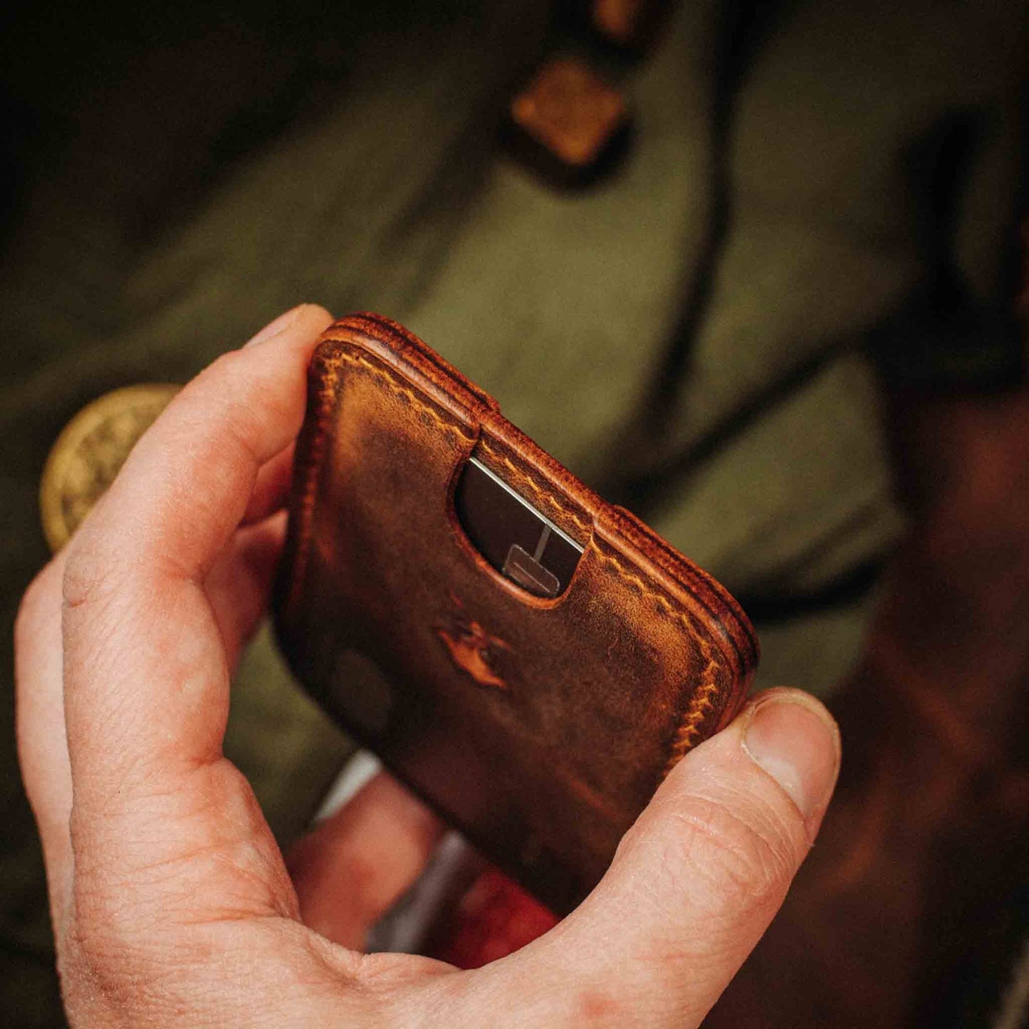 Boatswain v4 - Minimalist Leather Wallet