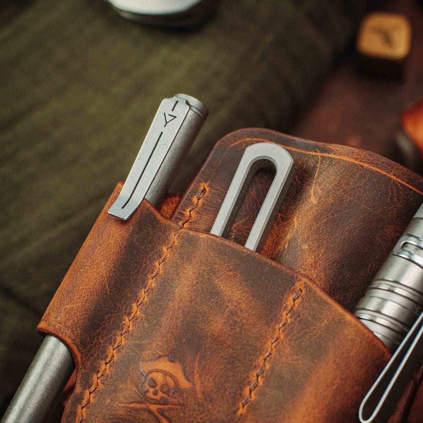 First Mate Mini - Small Leather EDC Organizer