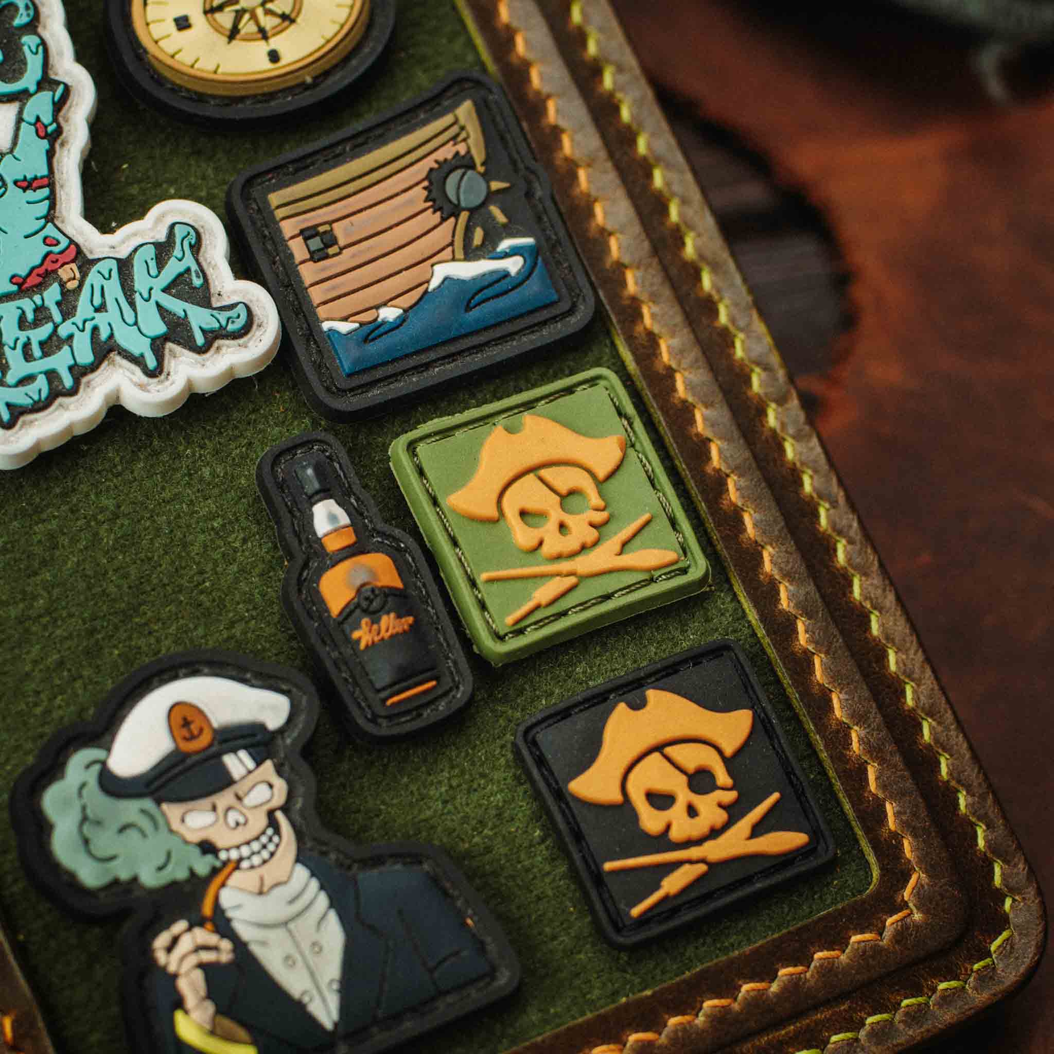 Toxic Patch purchases Co x CDC Donut Boo Skel EDC Get Faced RE Set Ranger Eye Morale Patch