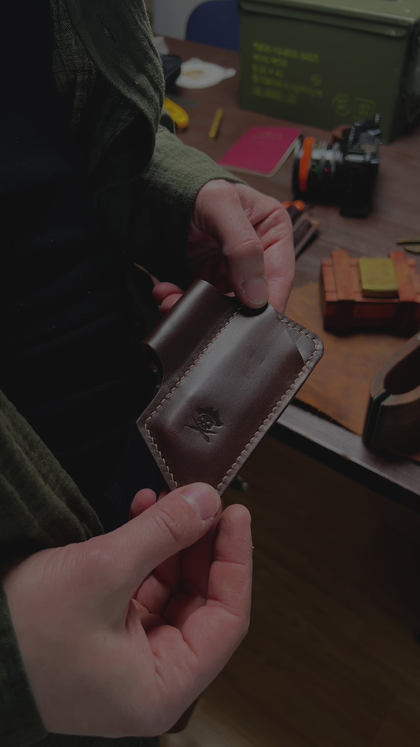 Belt Knife Sheath - Sailor v4 | Leather EDC | Knife Holder