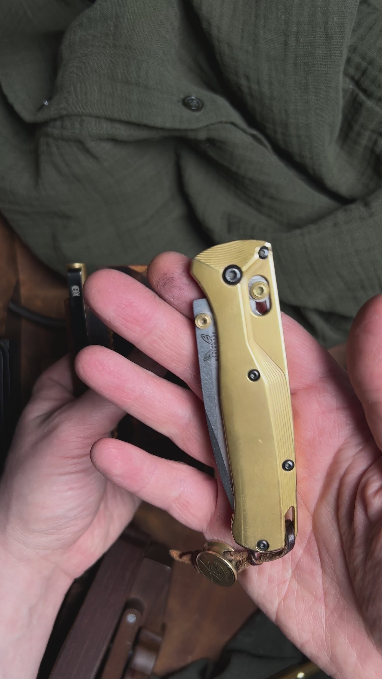 Knife Sheath - Sailor v3 | Leather EDC | Pocket Knife Holder