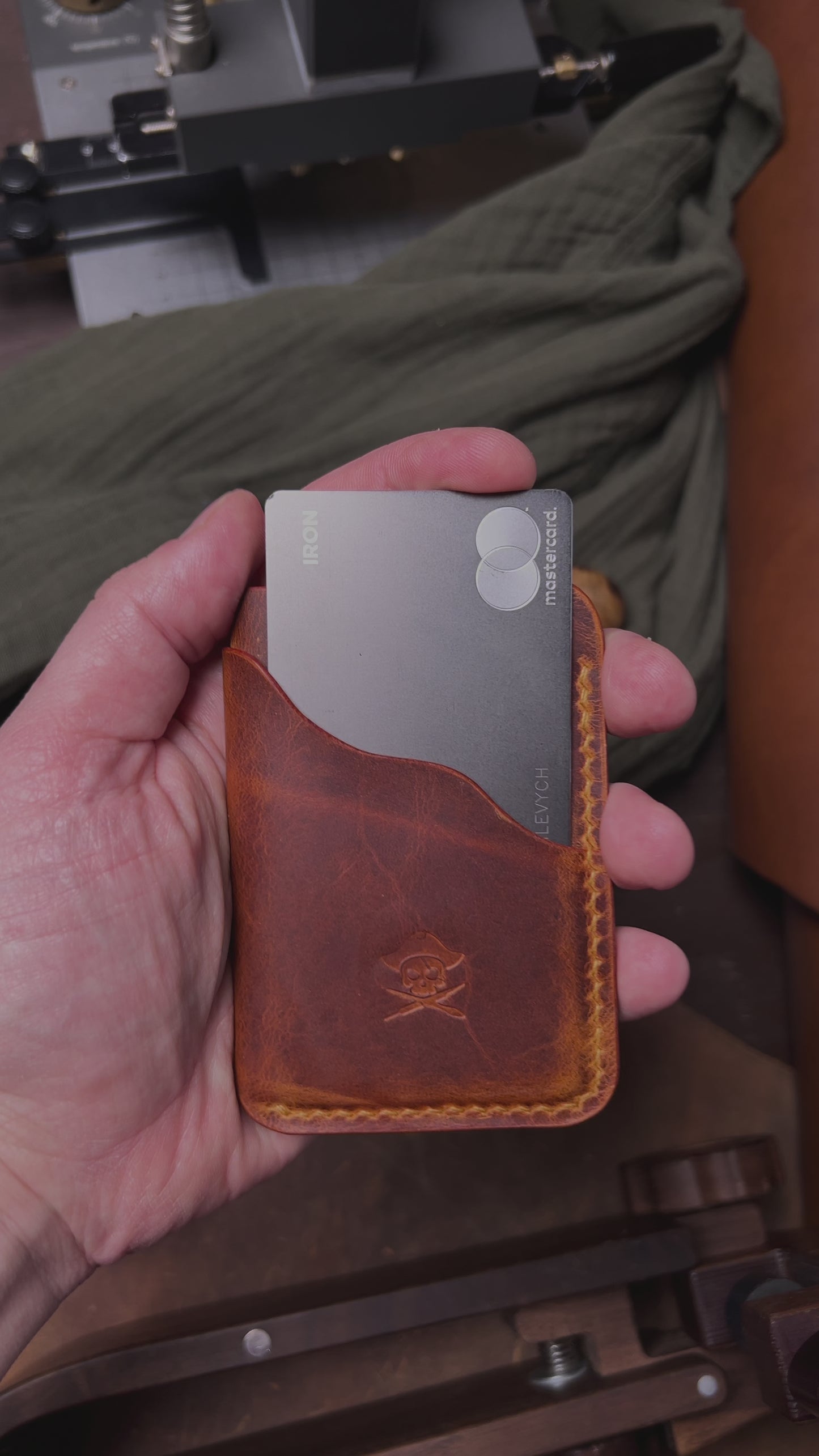Slim Card Holder - Venturer v2 | Minimalist Leather Wallet | EDC