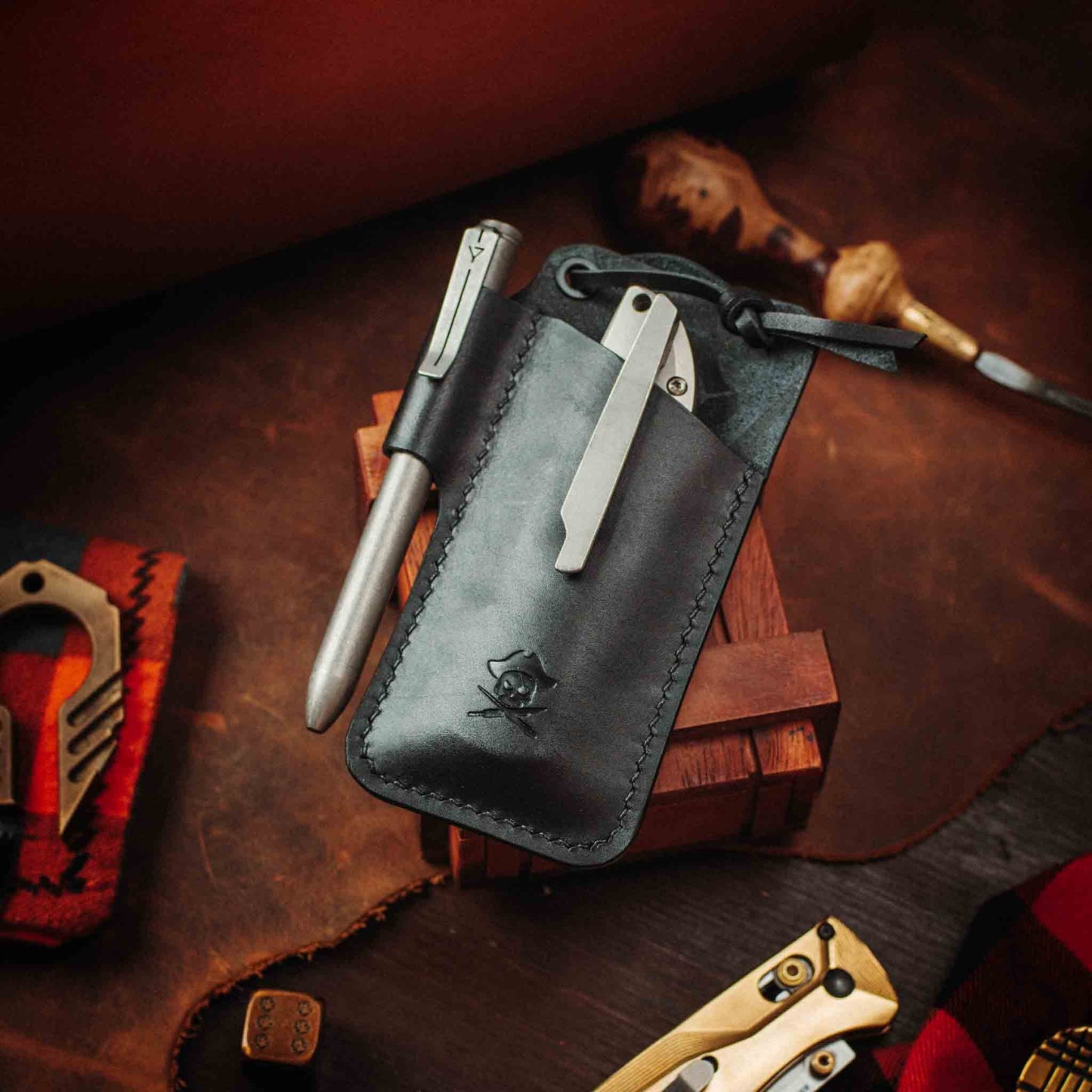 Sailor - Leather EDC Pocket Knife Sheath