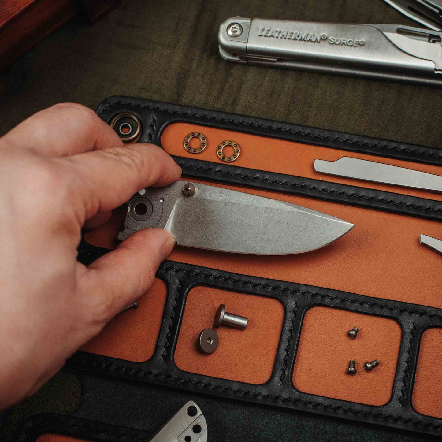 Shipyard - Knife Maintenance Workspace Mat
