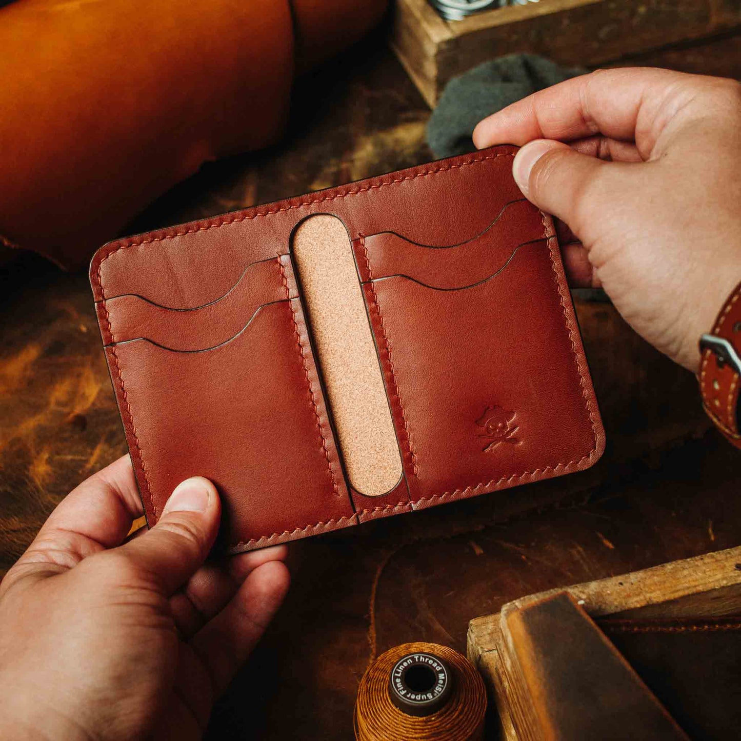 Buccaneer - Bifold Slim EDC Leather Wallet