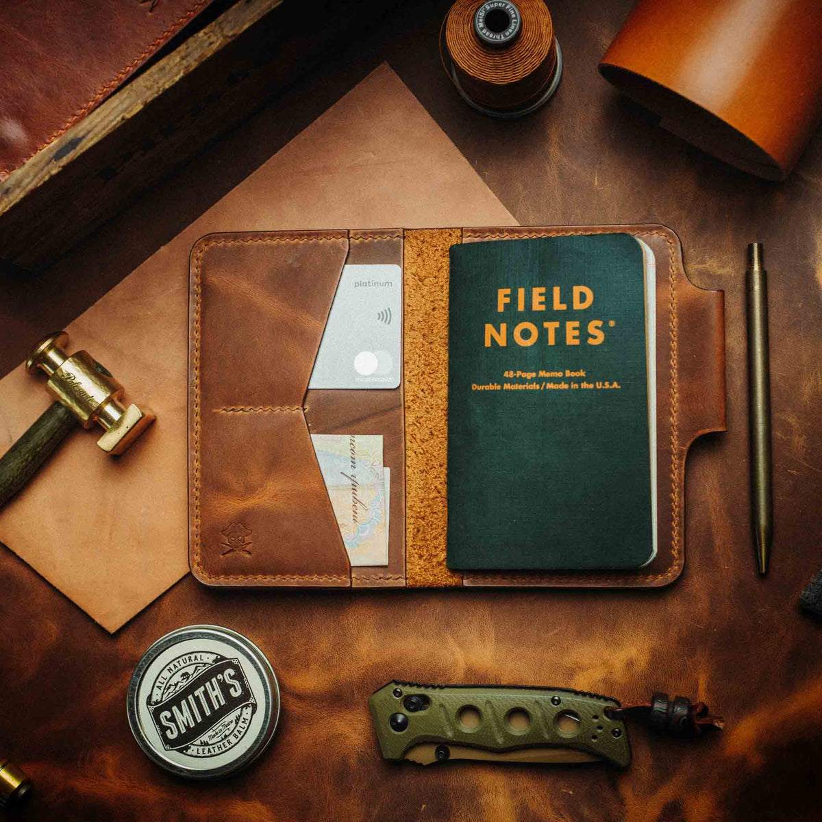 Quartermaster Passport EDC Travel Wallet Pirate Goods