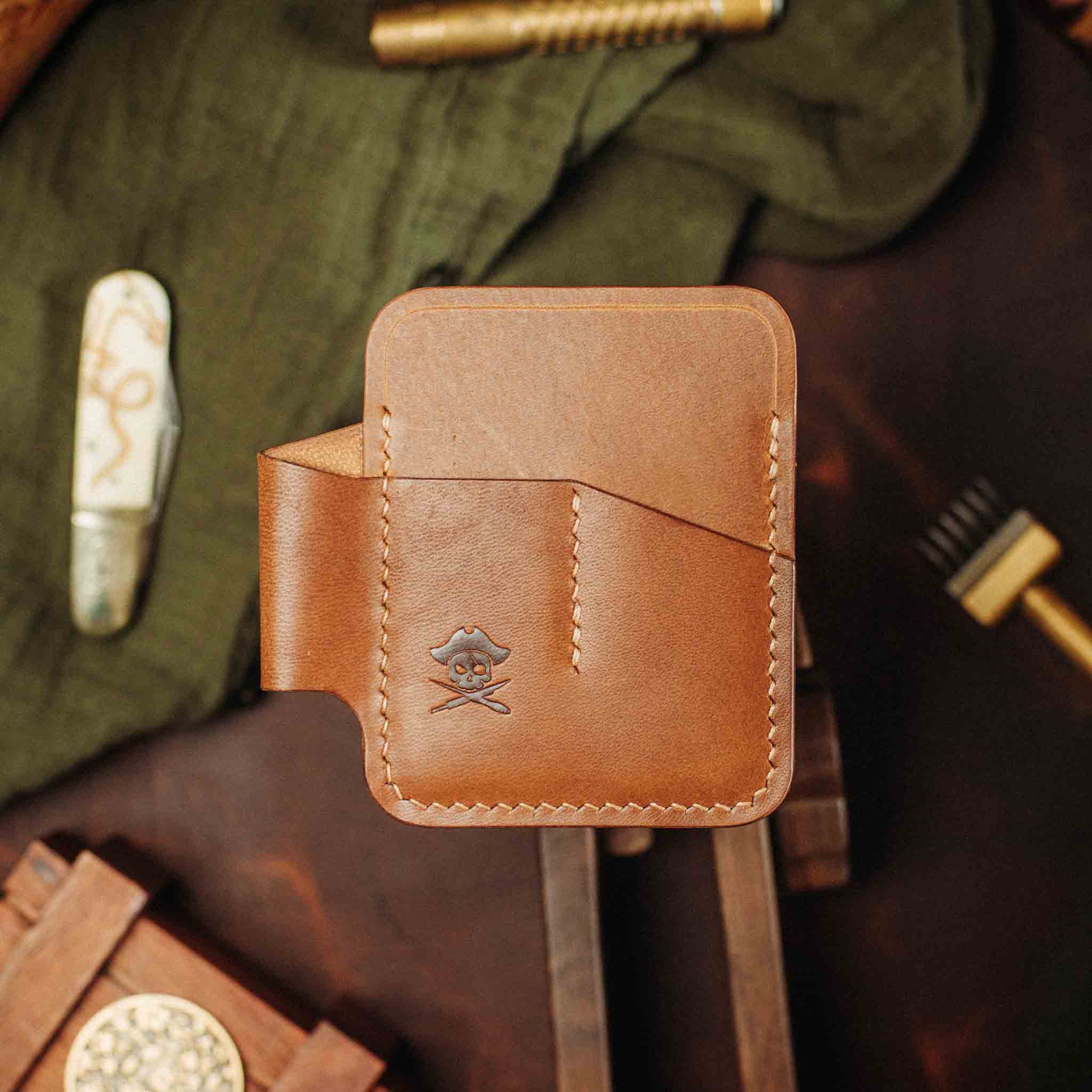 Small Pocket Organizer - First Mate Mini | Leather Pocket Slip
