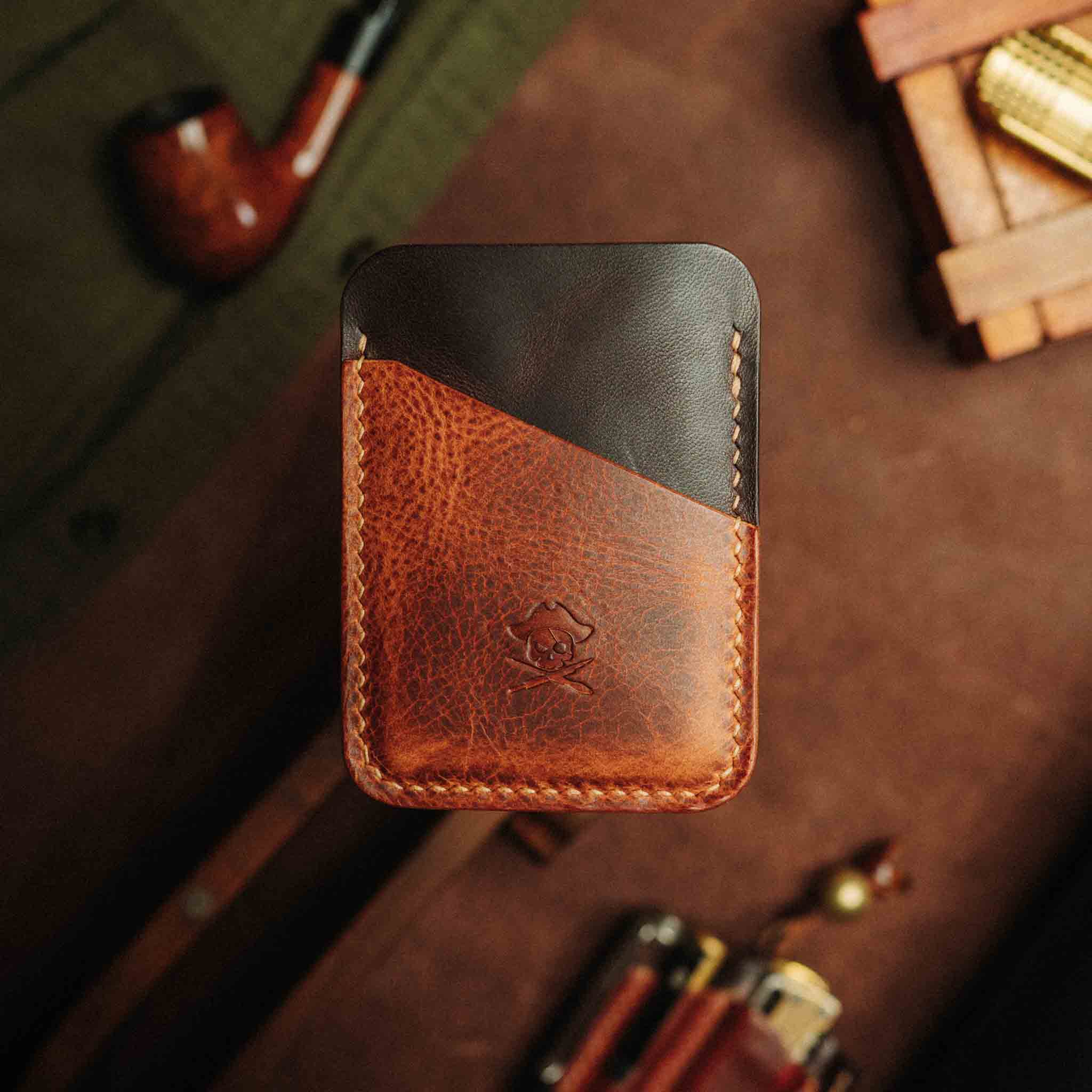 Boatswain v3 – Minimalist Leather Card Holder | Pirate Goods