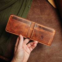 Pirate Goods Captain v5  – Leather Slim Bifold Wallet