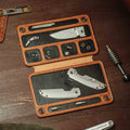 Leather Knife Mat - Shipyard | Workshop Repair Surface | Knife Maintenance Tool Pad
