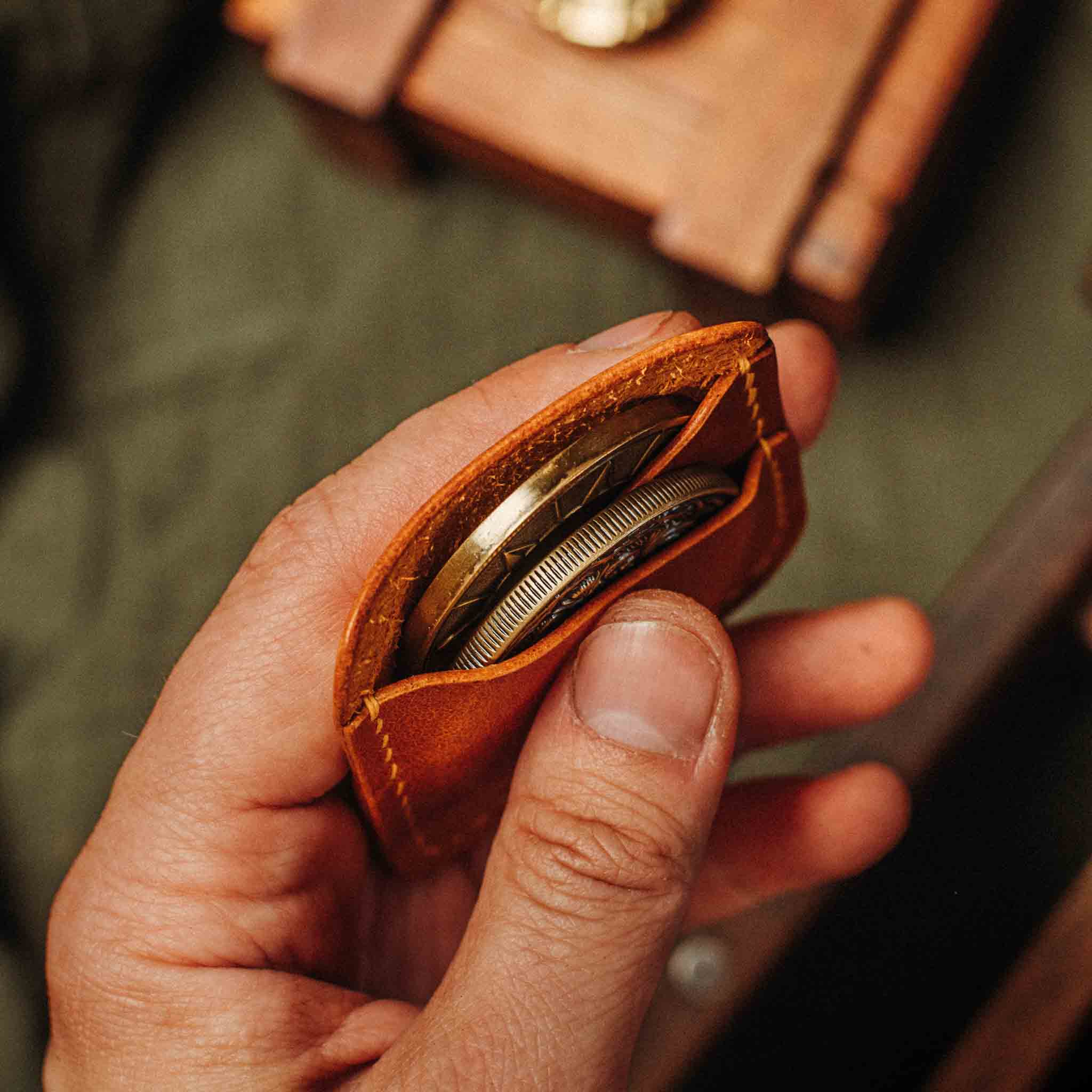 Double Coin Holder - Peso Pocket Duo | Challenge Coin Case