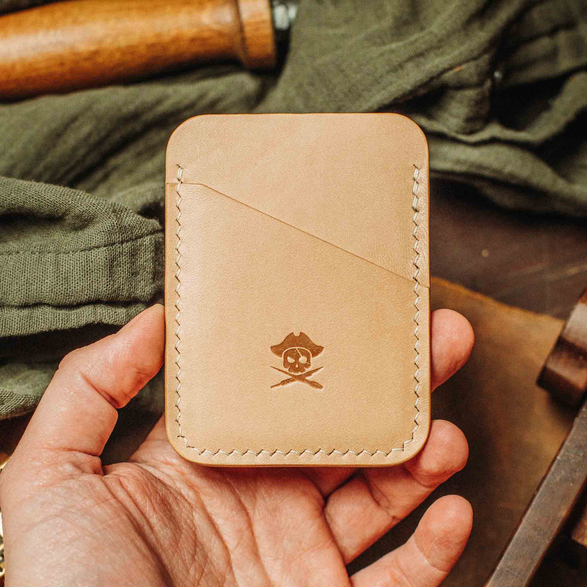 Boatswain v3 – Minimalist Leather Card Holder | Pirate Goods