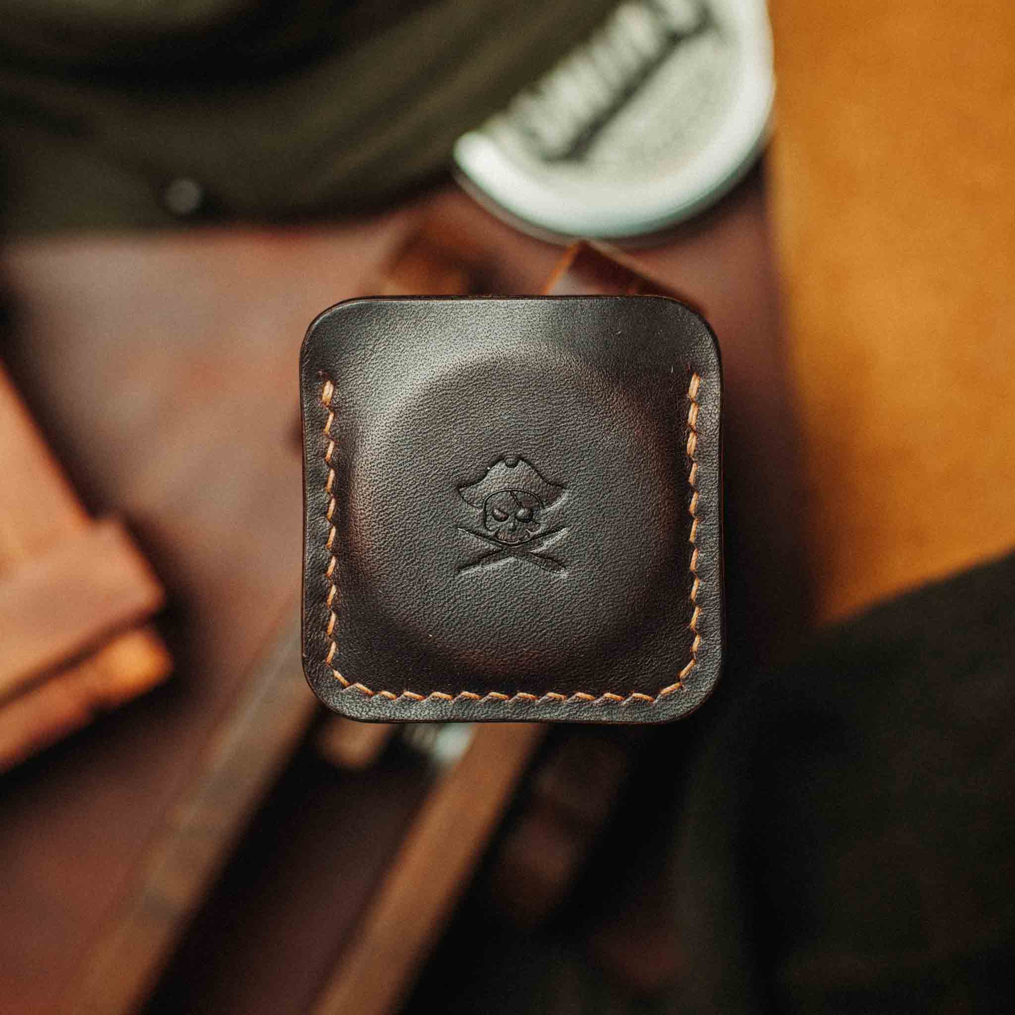 Challenge Coin Holder - Peso Pocket v3 | Leather Coin Case