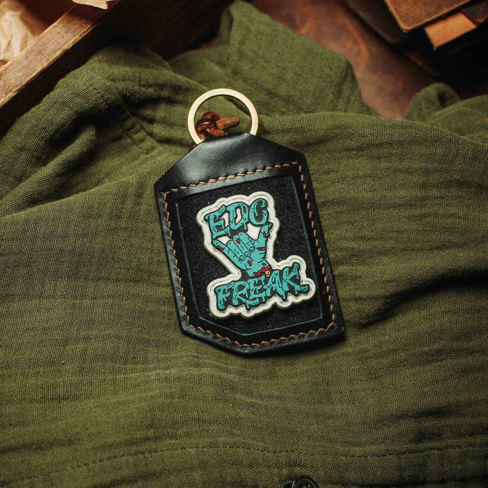 
                  
                    Patch Tag v2 - Handmade Leather Tag with Velcro
                  
                