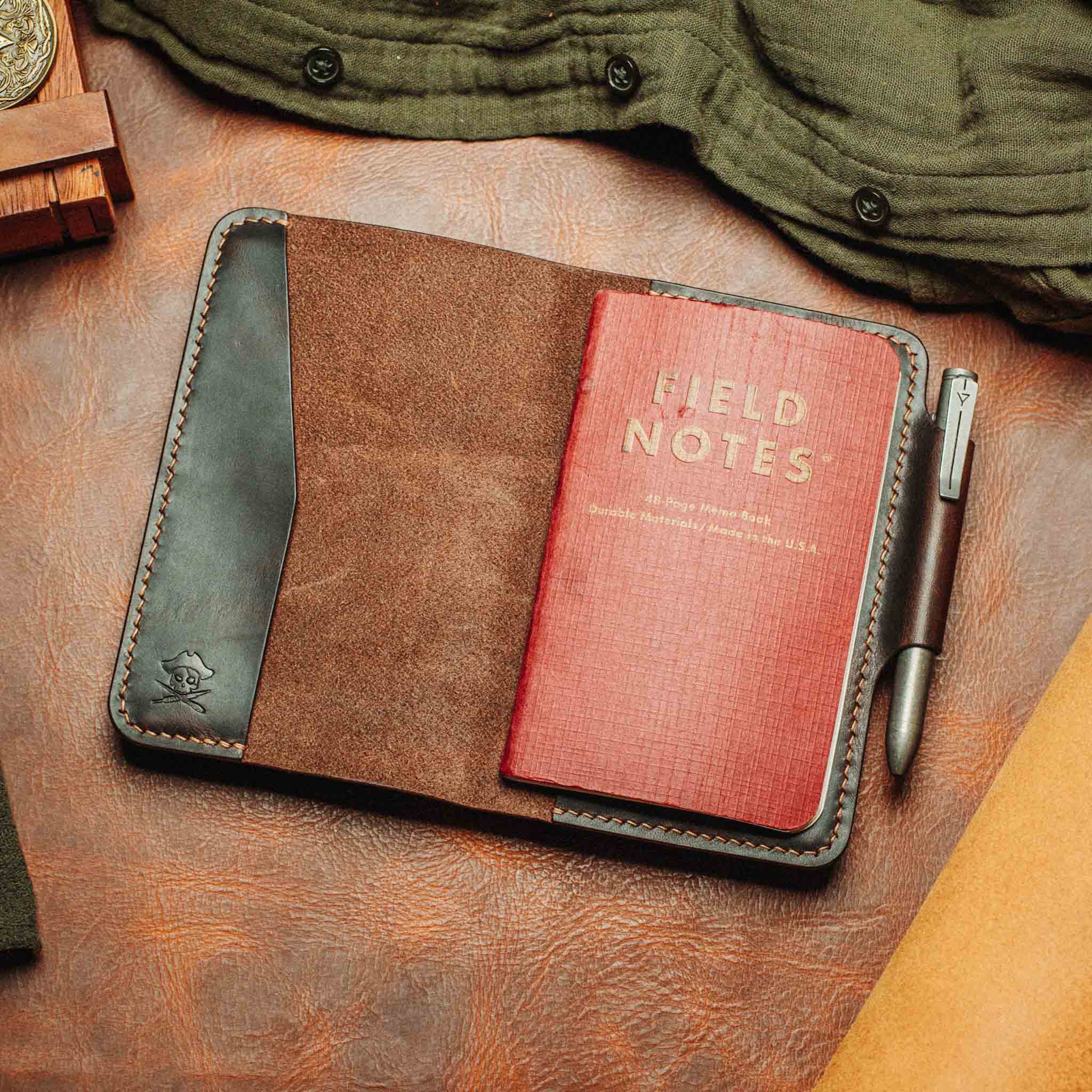Navigator – Leather Field Notes Cover | Pirate Goods