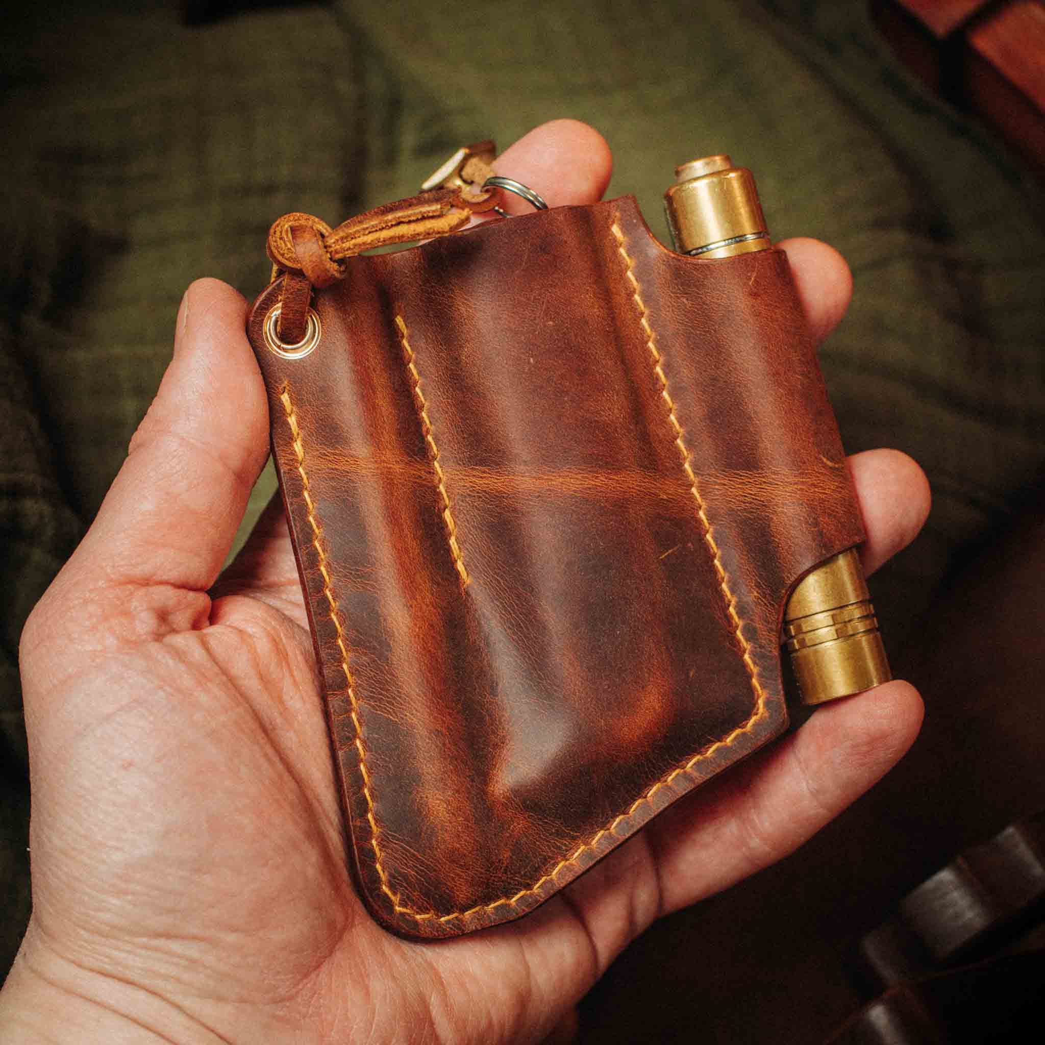 First Mate v3 – Compact Leather EDC Pocket Organizer | Pirate Goods
