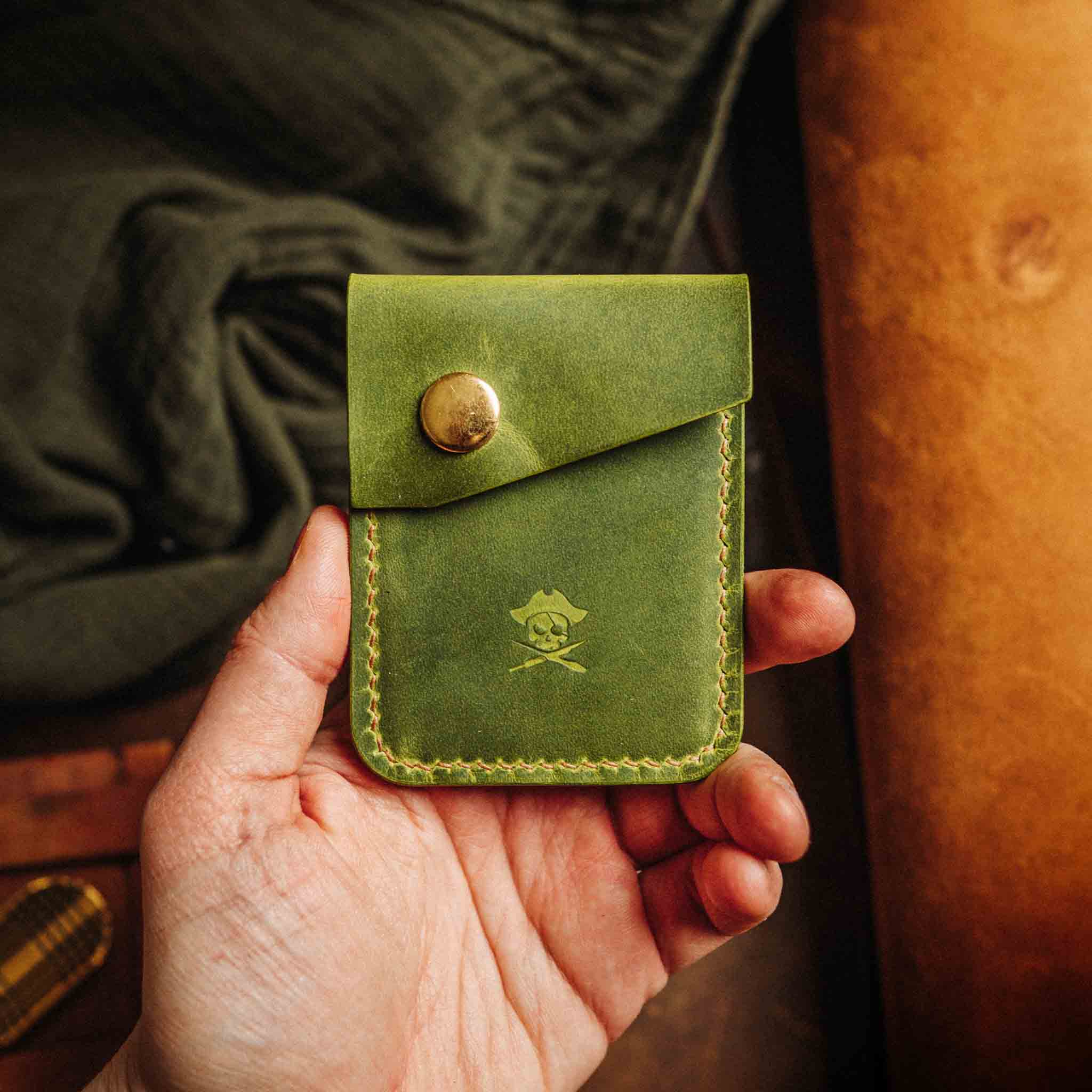 Snap Closure Wallet | Pirate Goods Voyager Leather EDC
