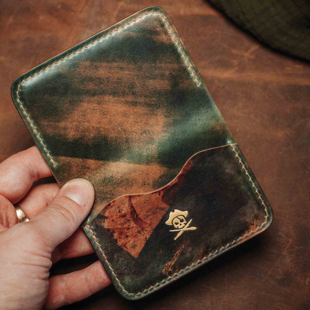 Admiral - Shell Cordovan in Marbled Green
