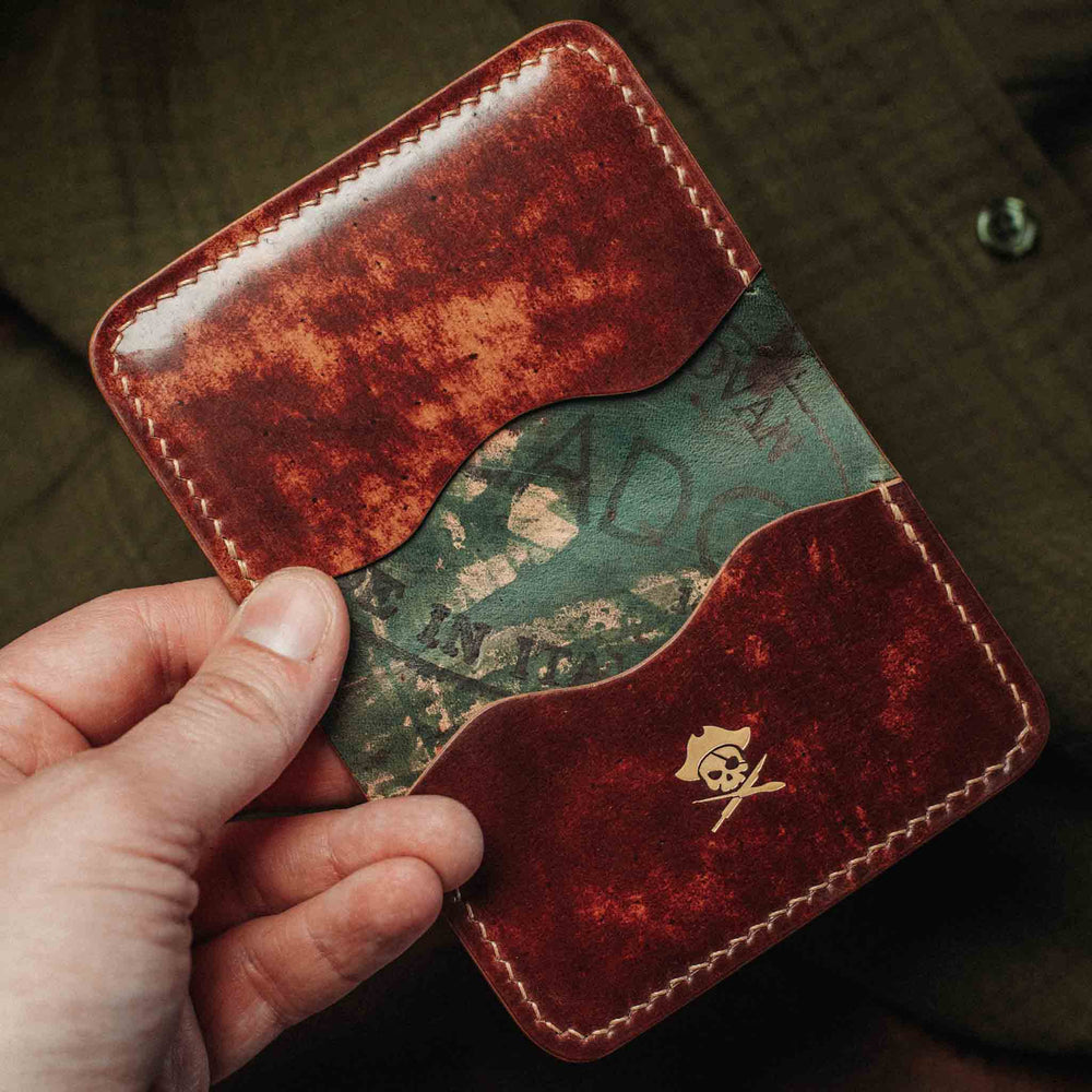 Admiral - Shell Cordovan in Marbled Green