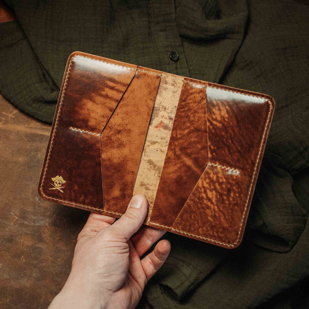 Quartermaster - Shell Cordovan in Marbled Brown
