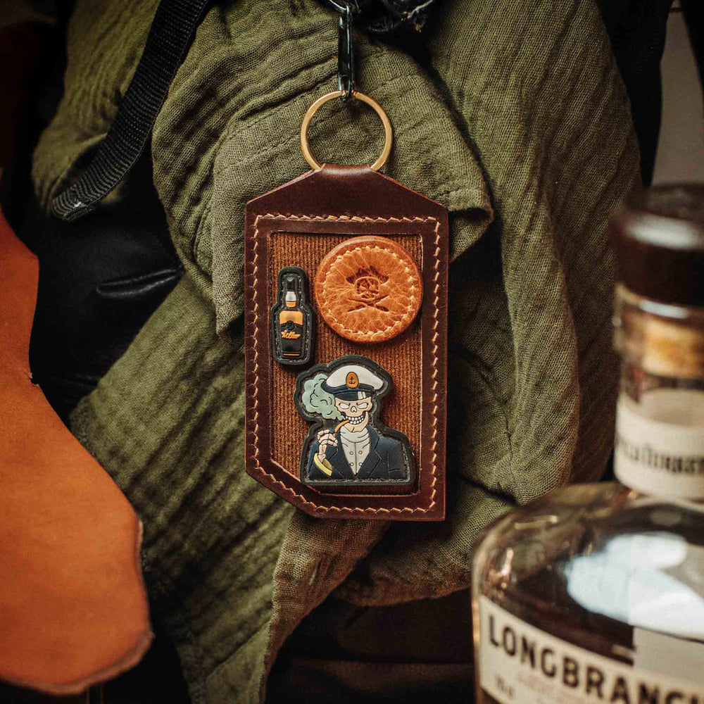 
                  
                    Patch Tag v2 - Handmade Leather Tag with Velcro
                  
                