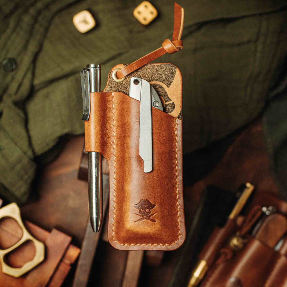 
                  
                    Knife Sheath - Sailor | Leather EDC | Pocket Knife Holder
                  
                