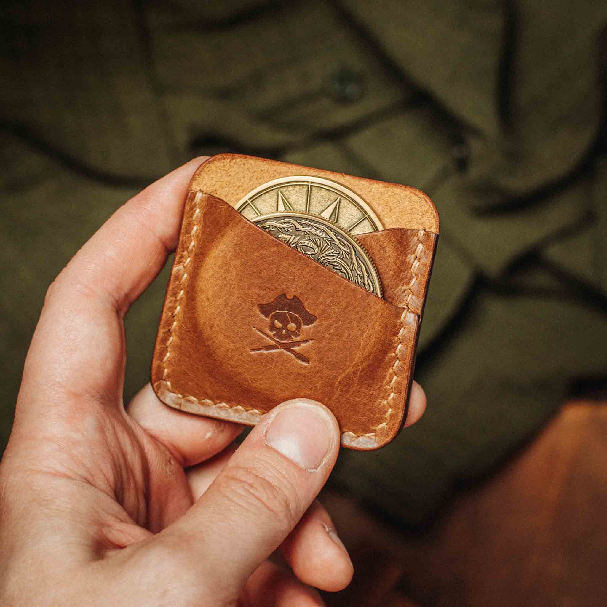 Double Coin Holder - Peso Pocket Duo | Challenge Coin Case