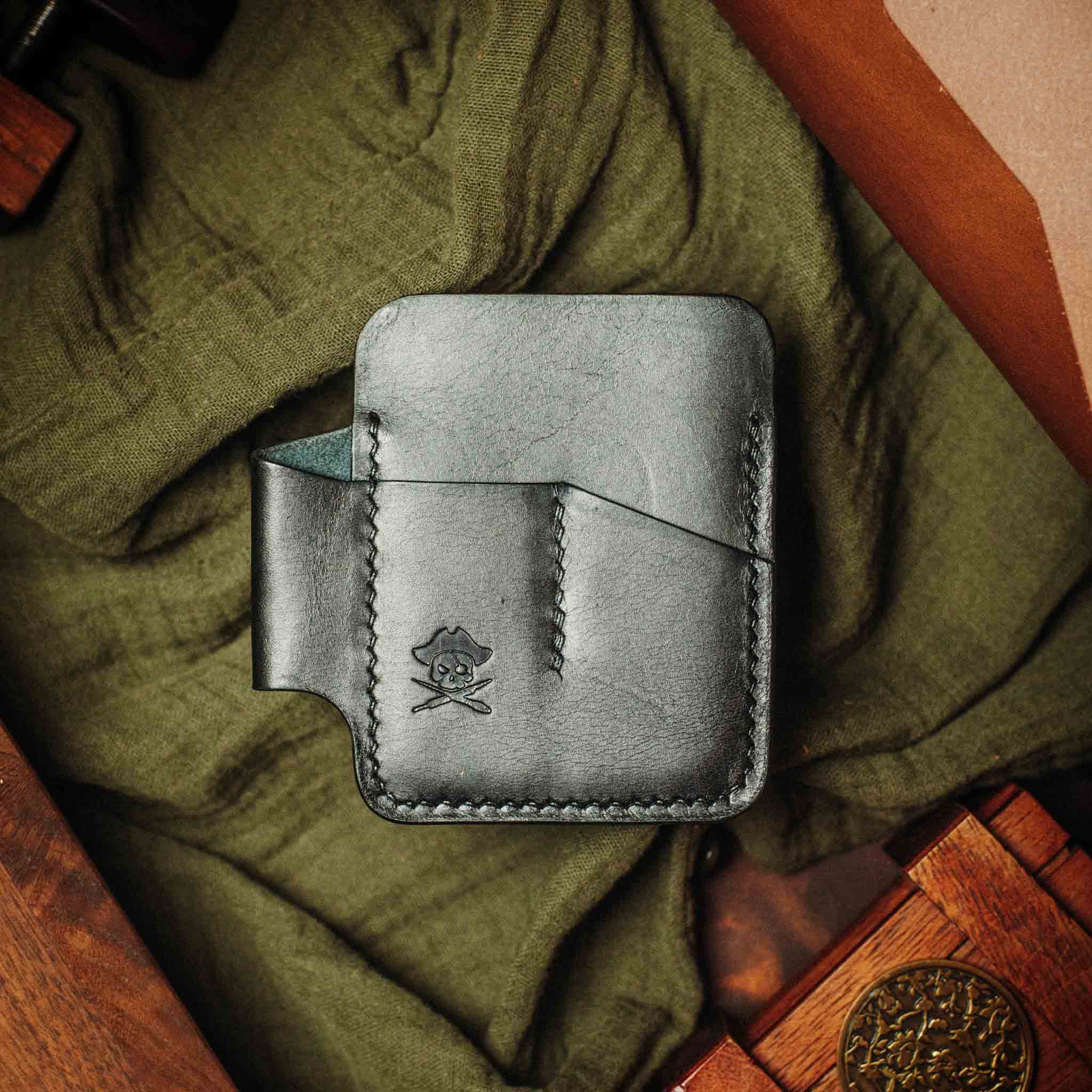 Small Pocket Organizer - First Mate Mini | Leather Pocket Slip