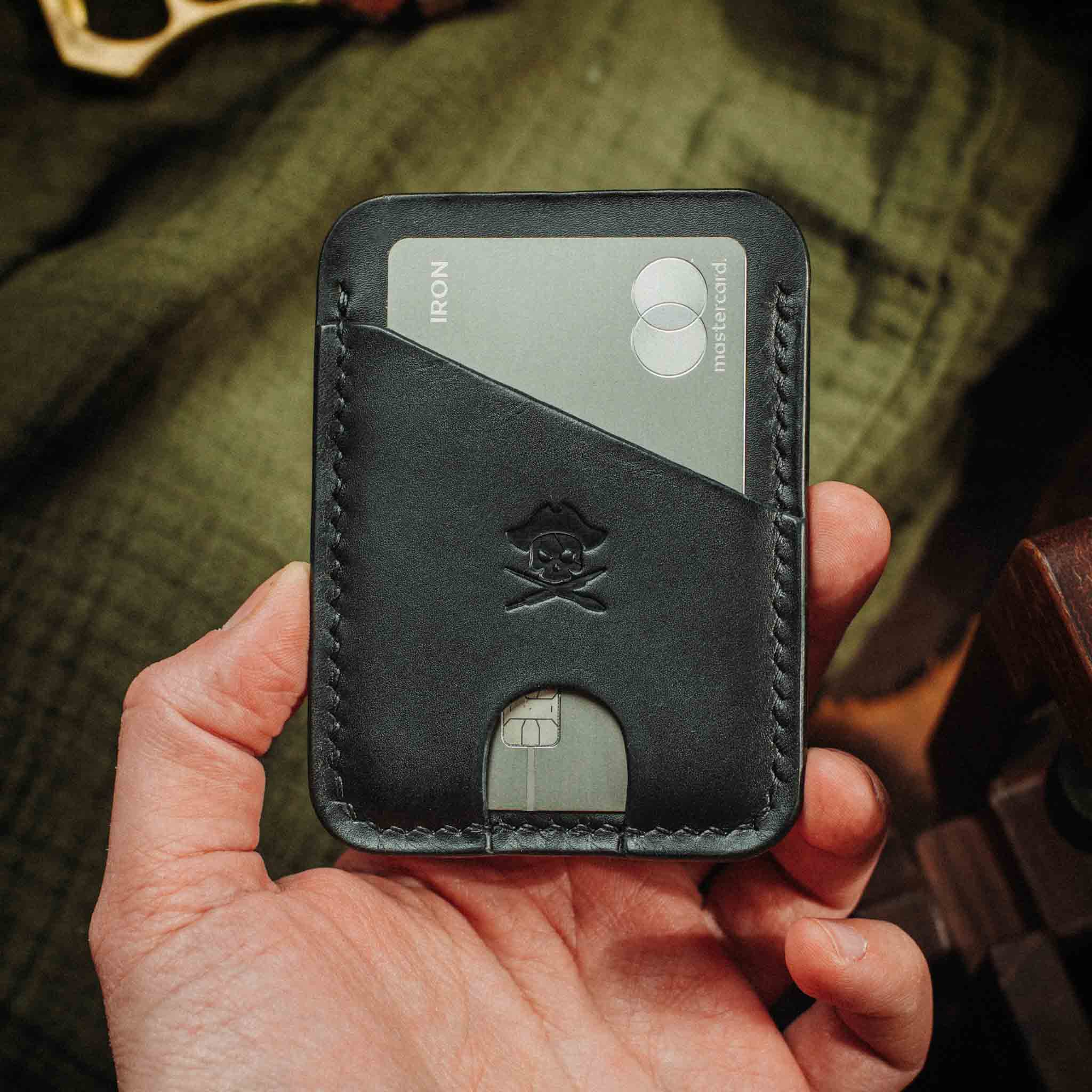 Boatswain v4 – Minimalist Leather Card Holder | Pirate Goods