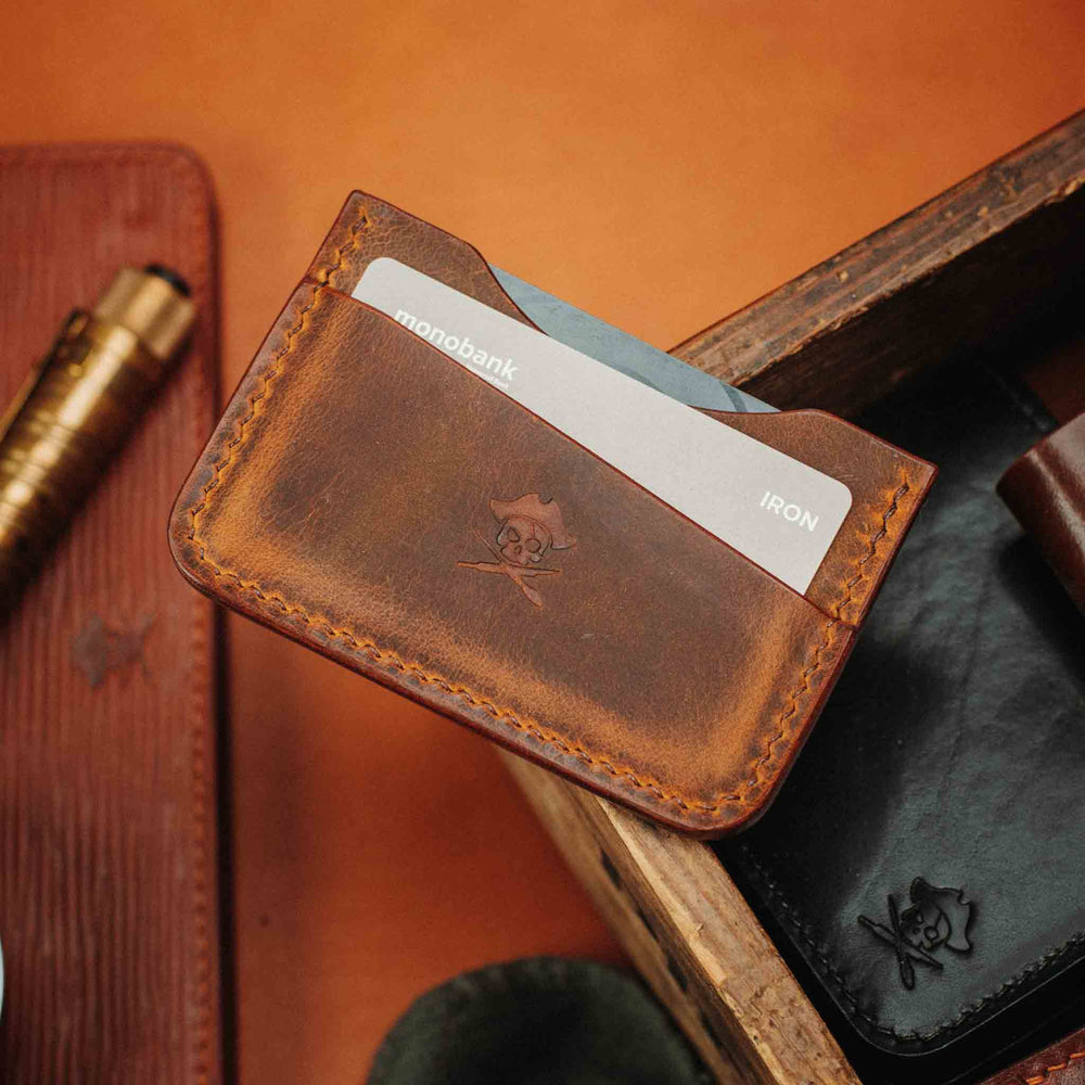 
                  
                    Drunken Boatswain - Slim EDC Leather Wallet
                  
                