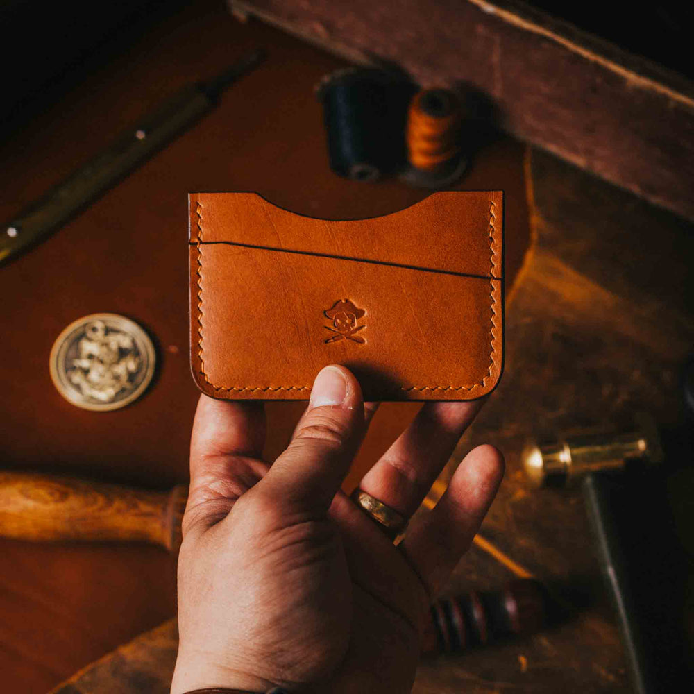 
                  
                    Drunken Boatswain - Slim EDC Leather Wallet
                  
                