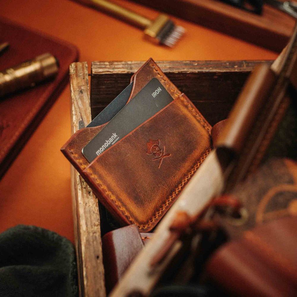 
                  
                    Drunken Boatswain - Slim EDC Leather Wallet
                  
                