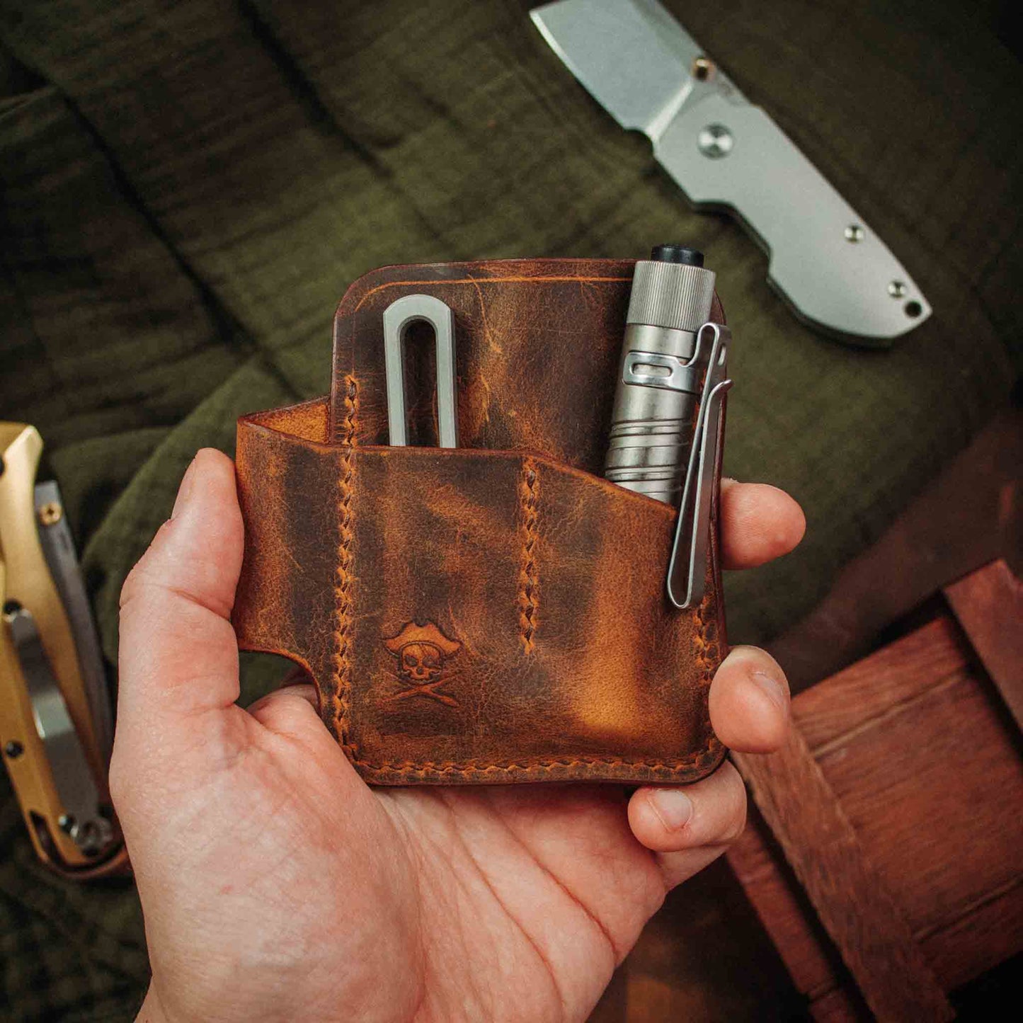 First Mate Mini - Small Leather EDC Organizer