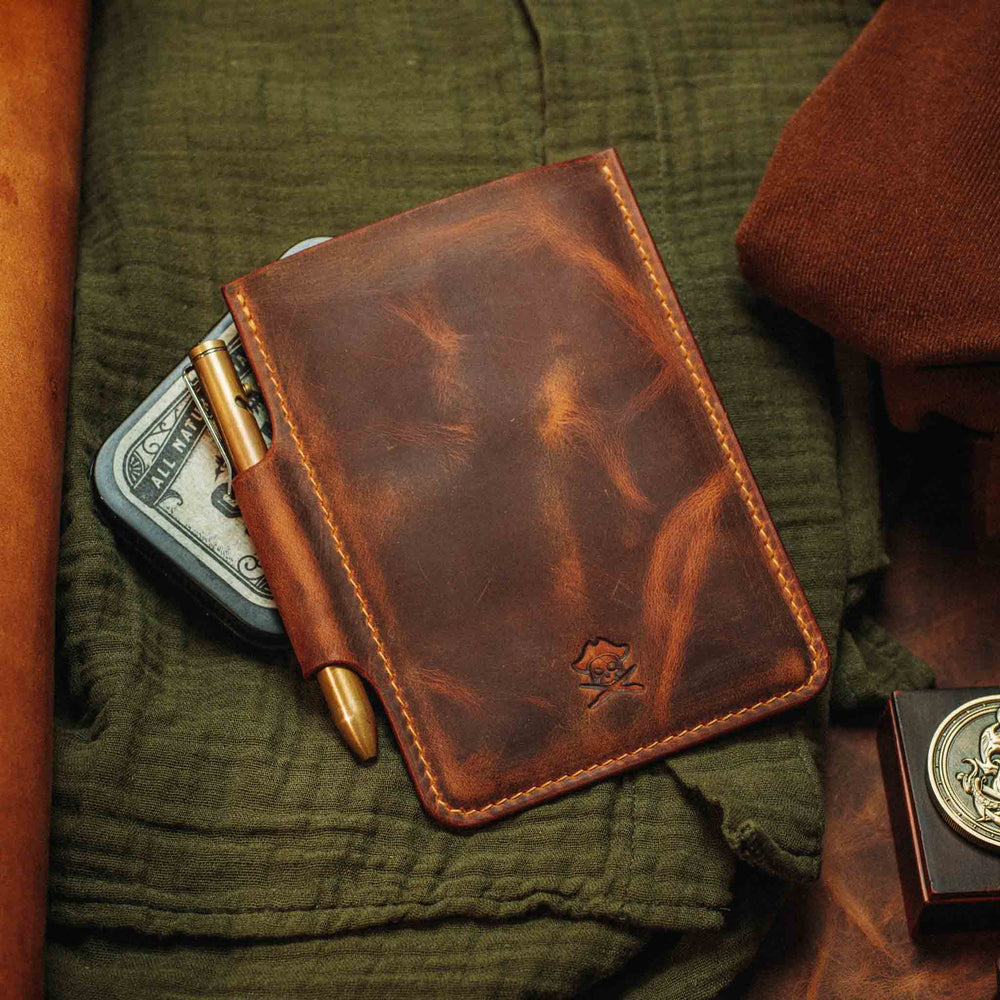 
                  
                    Helmsman - Leather Journal Cover With Velcro
                  
                