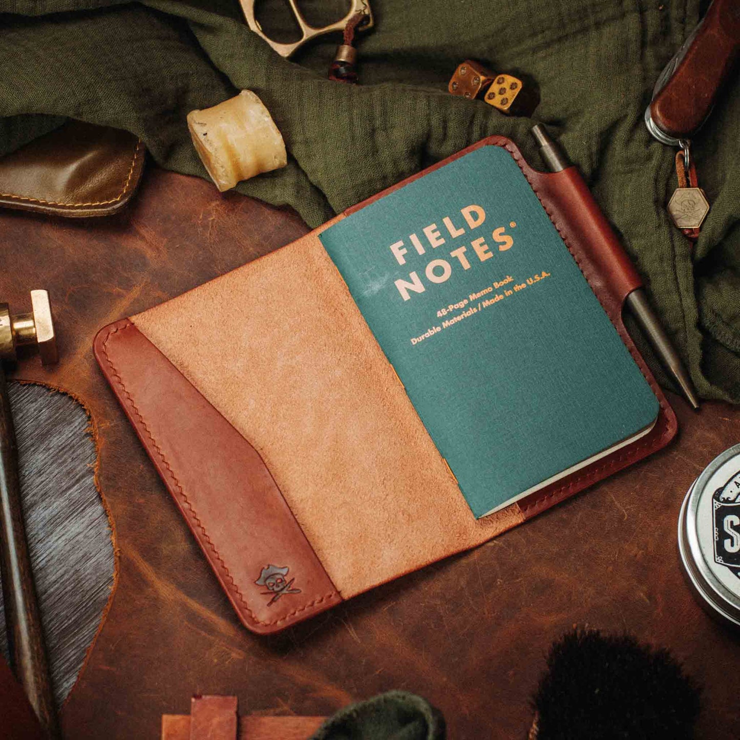 Navigator - Leather EDC Field Notes Cover