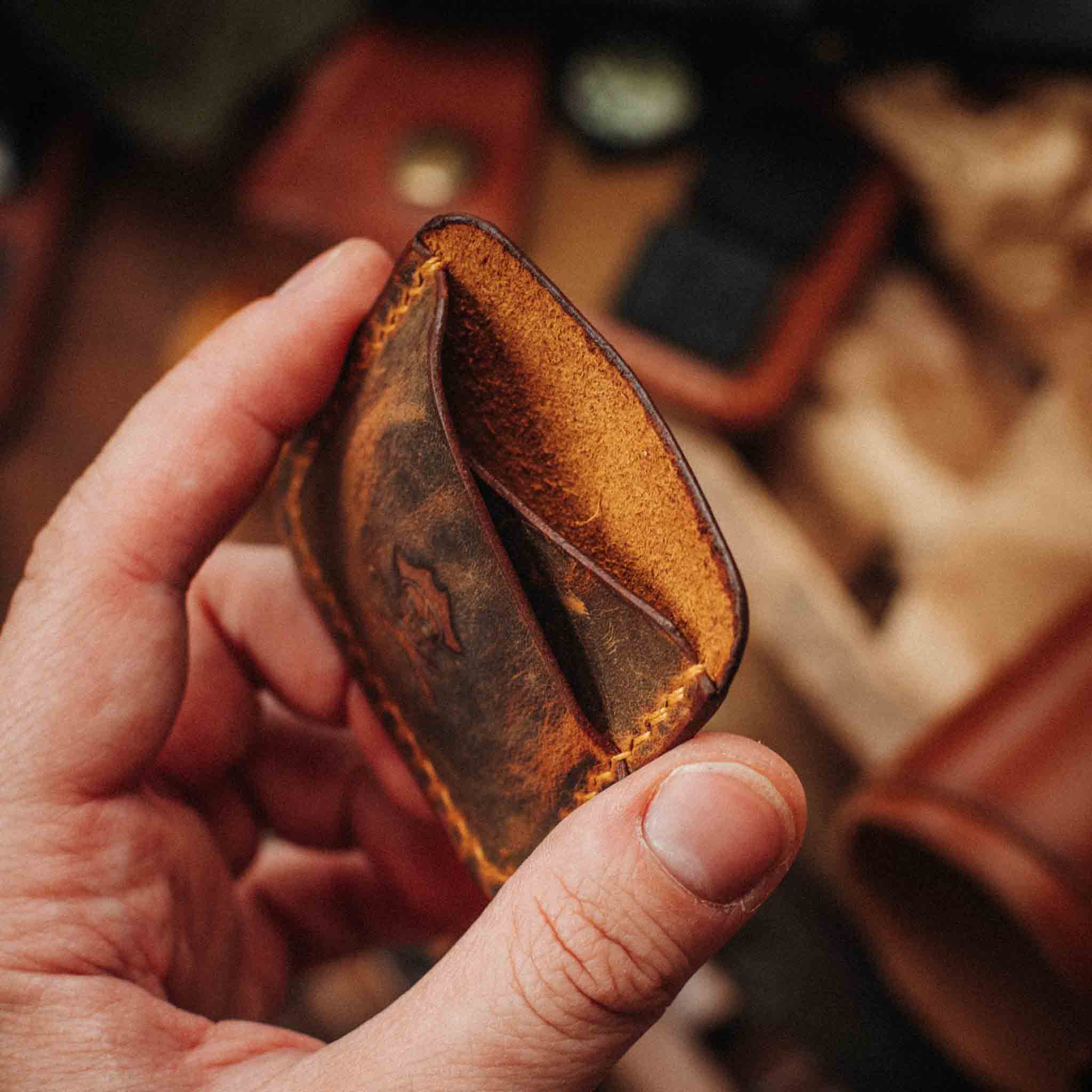 Double Coin Holder - Peso Pocket Duo | Challenge Coin Case