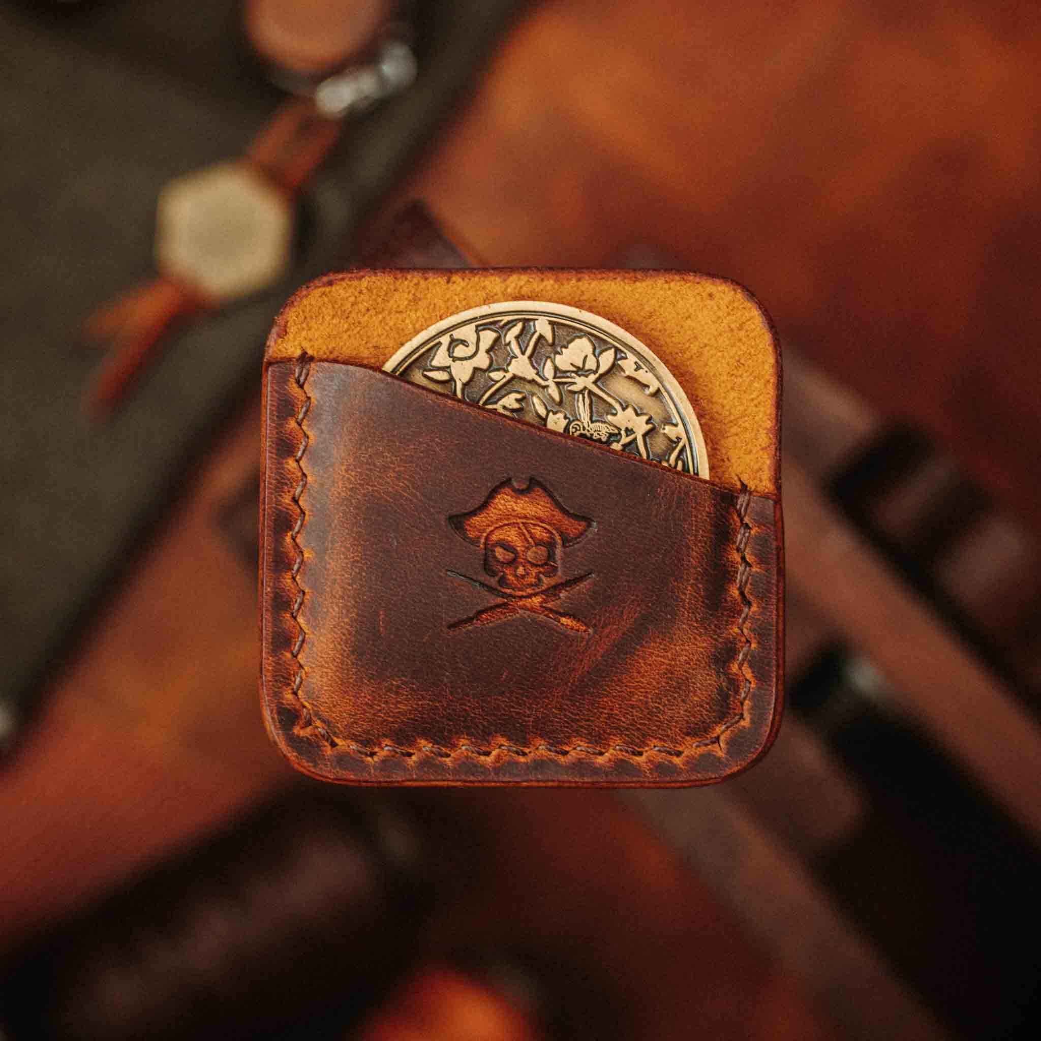 Challenge Coin Holder - Peso Pocket | Coin Case | Handcrafted