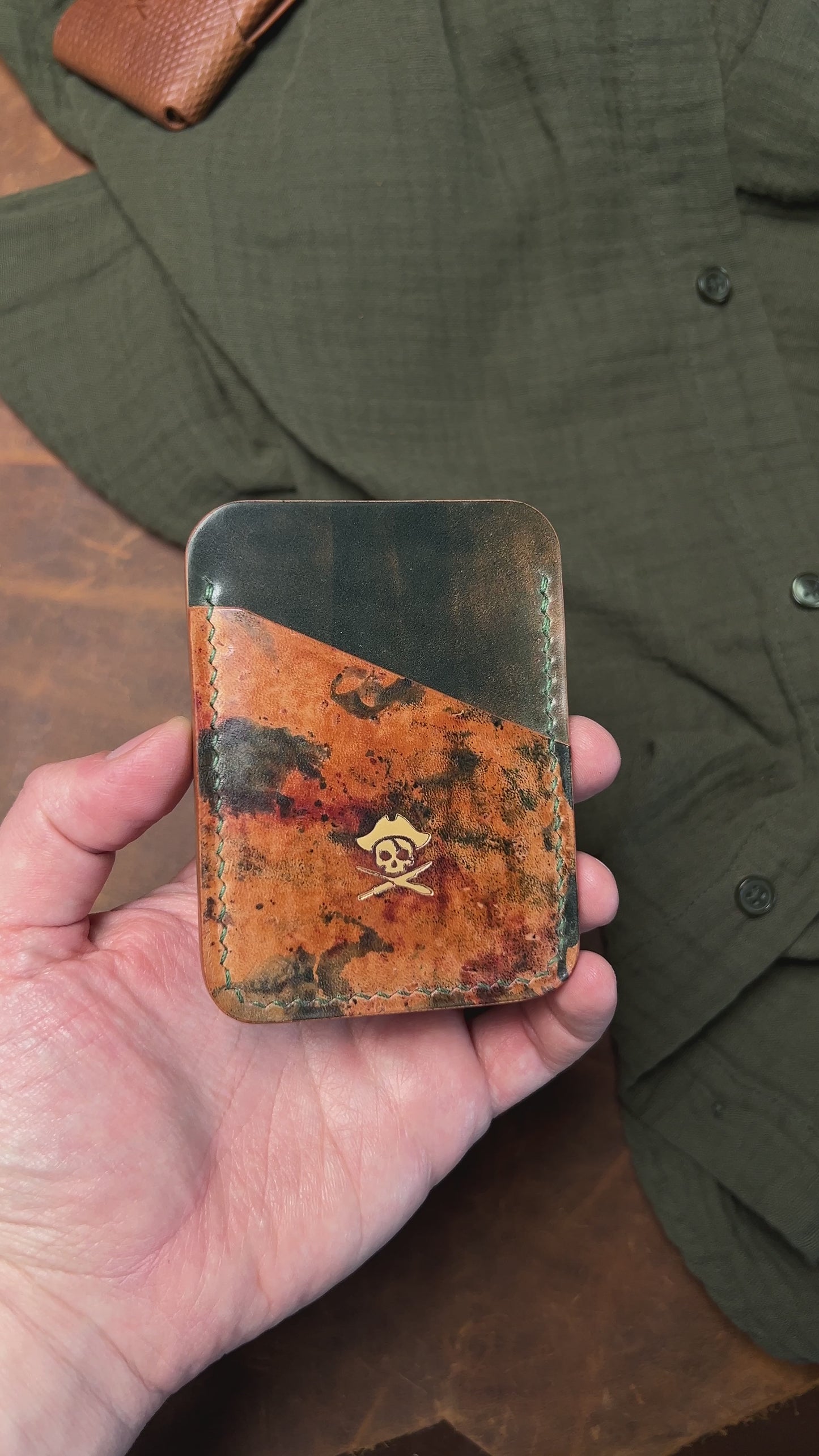 Boatswain v3 - Shell Cordovan in Marbled Green