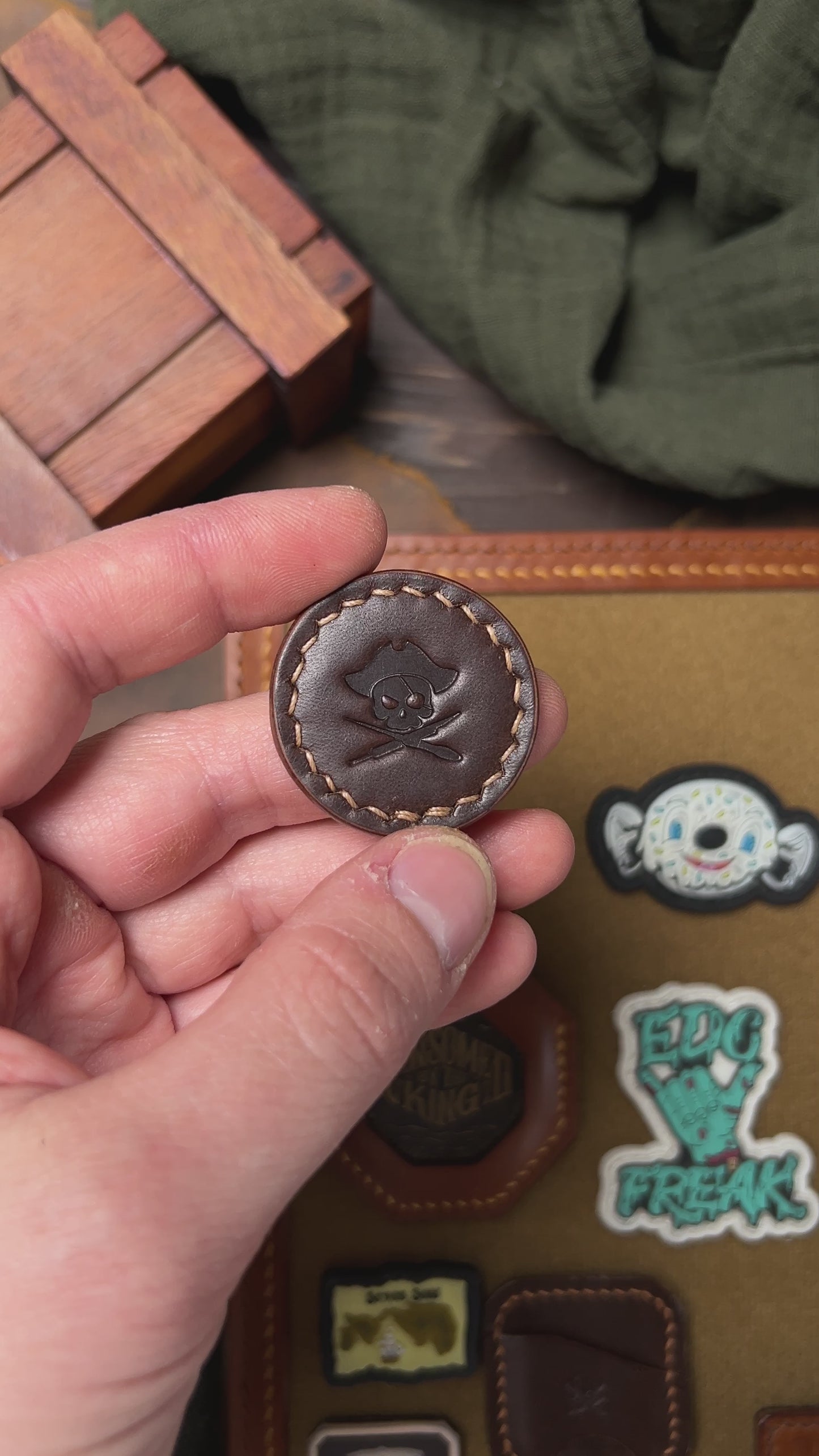 Pirate Goods Patch v5 - Round velcro patch