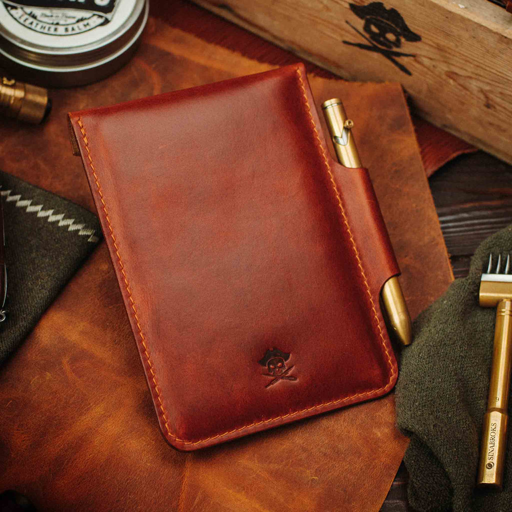 
                  
                    Steersman - Leather EDC Velcro Journal Cover
                  
                