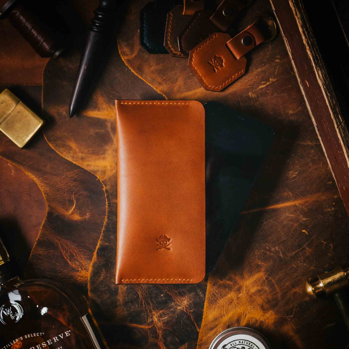 The Buckle - iPhone leather case