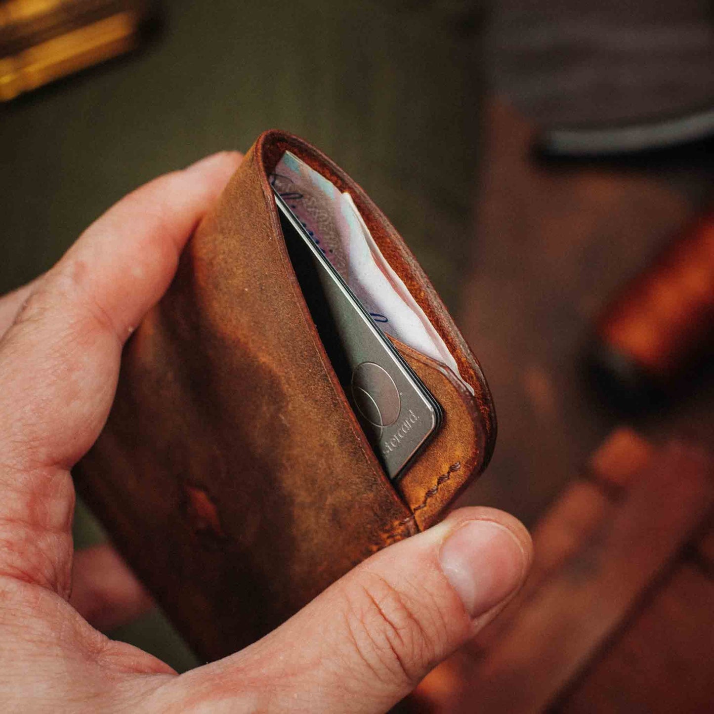 Venturer - Minimalist EDC Leather Wallet