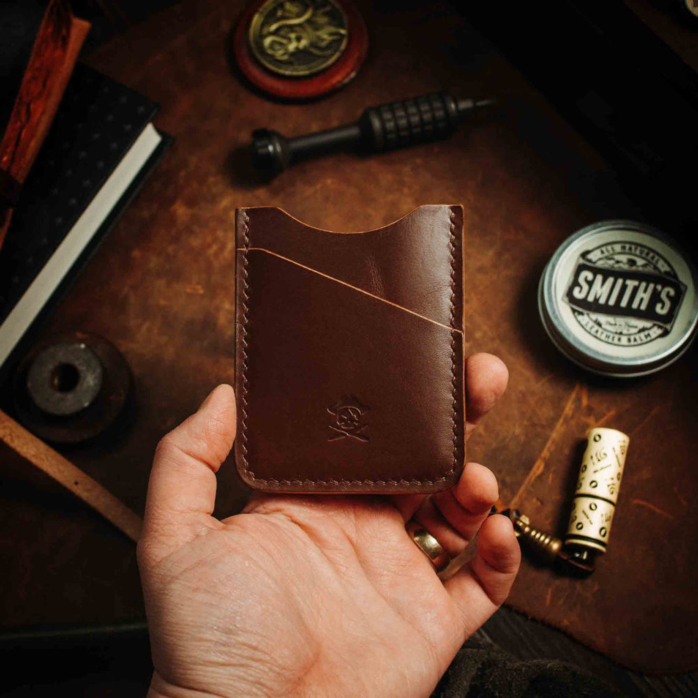 Boatswain - Slim EDC Leather Wallet - Pirate Goods