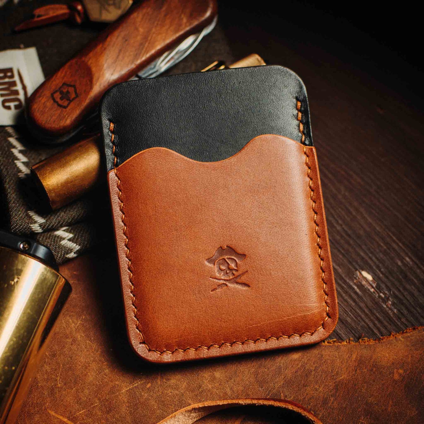 
                  
                    Boatswain v2 - Slim EDC Leather Wallet
                  
                