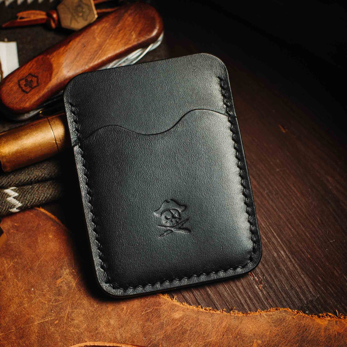 
                  
                    Boatswain v2 - Slim EDC Leather Wallet
                  
                