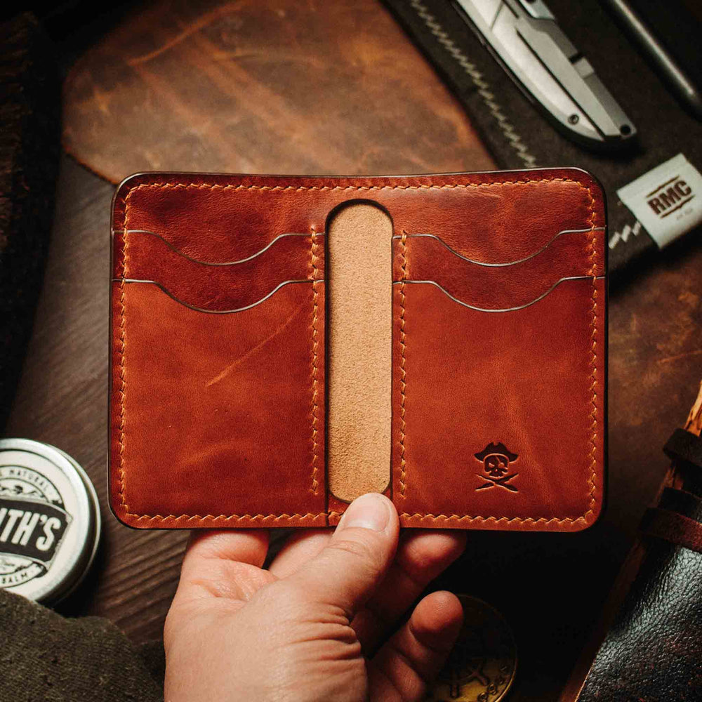 
                  
                    Buccaneer - Bifold Slim EDC Leather Wallet
                  
                